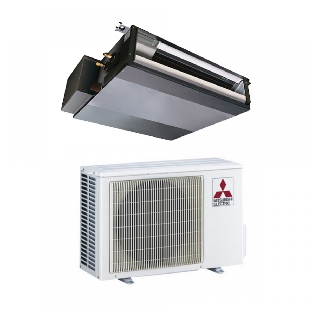 Mitsubishi Electric oras-oras kanalinis šilumos siurblys SEZ-M50DA+SUZ-M50VA+PAR-CT01MAA-S šildymo galia 6,4 kW, šaldymo 5,1 kW Freonas R32 Mitsubishi Electric oras-oras kanalinis šilumos siurblys SEZ-M50DA+SUZ-M50VA+PAR-CT01MAA-S šildymo galia 6,4 kW, šaldymo 5,1 kW Freonas R32